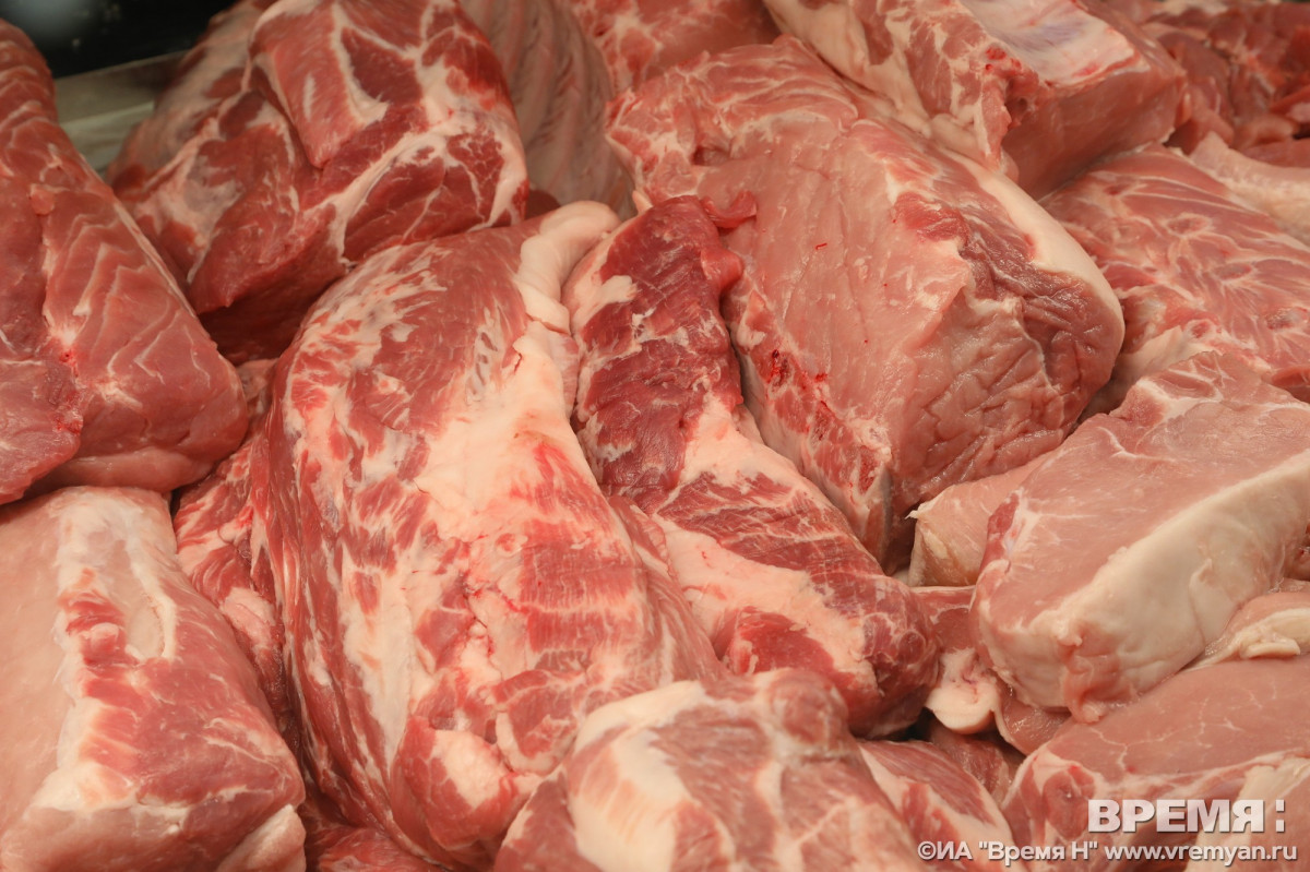 Бактерии кишечной палочки обнаружены в мясе свинины в Нижнем Новгороде